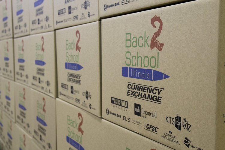 Back 2 School Illinois Helps Students Deliver over 6,000,000 Supplies! - Checkexpress